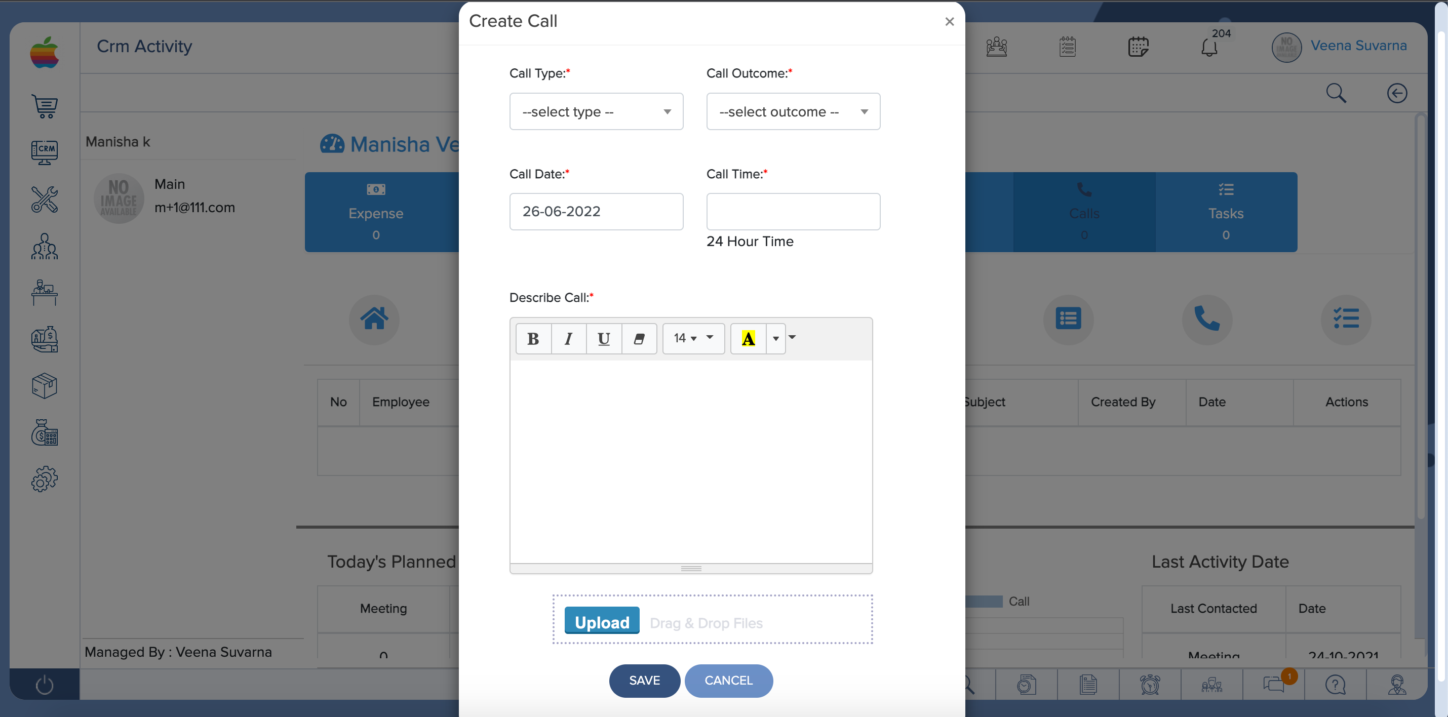 Best Activity Management AntMyERP