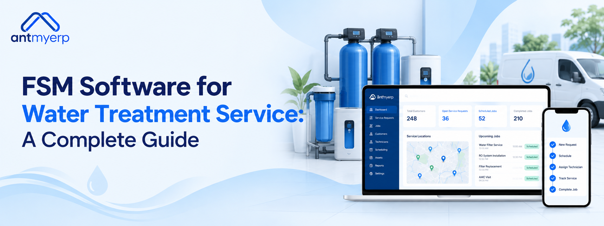 FSM Software for Water Treatment Service
