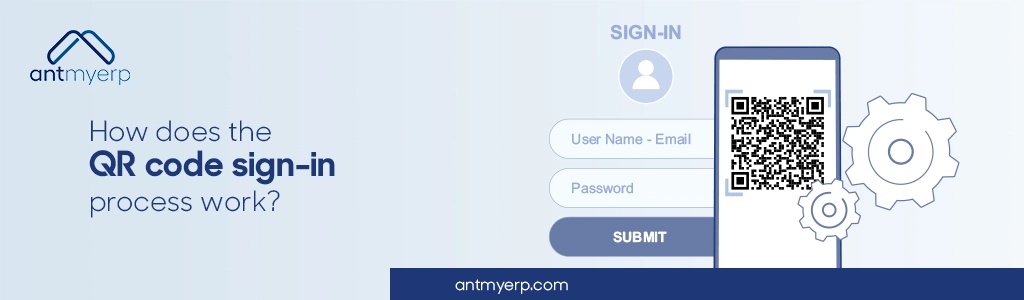 How does the QR code sign-in process work?