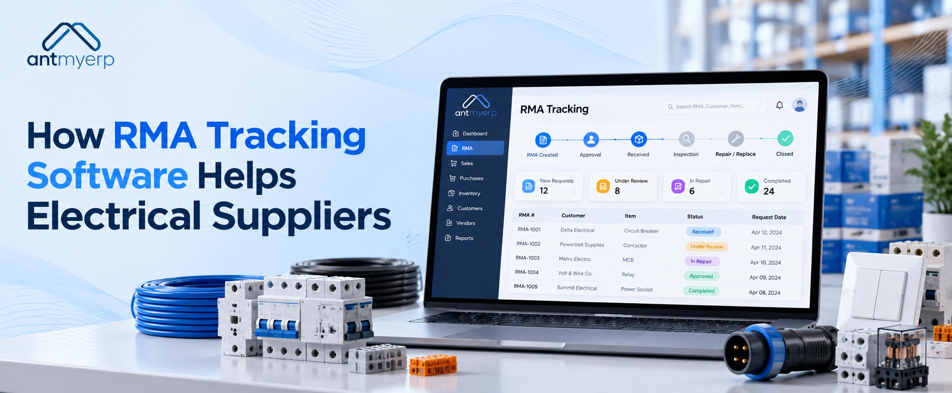 How RMA Tracking Software Helps Electrical Suppliers