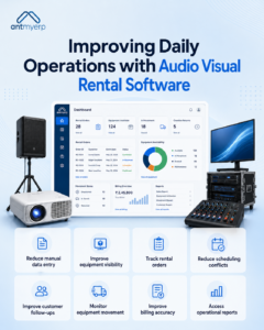 Improving Daily Operations with Audio Visual Rental Software