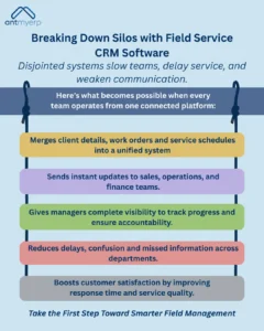 Breaking Down Silos with Field Service CRM Software