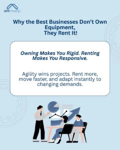 Why Smart Businesses Rent Equipment intro