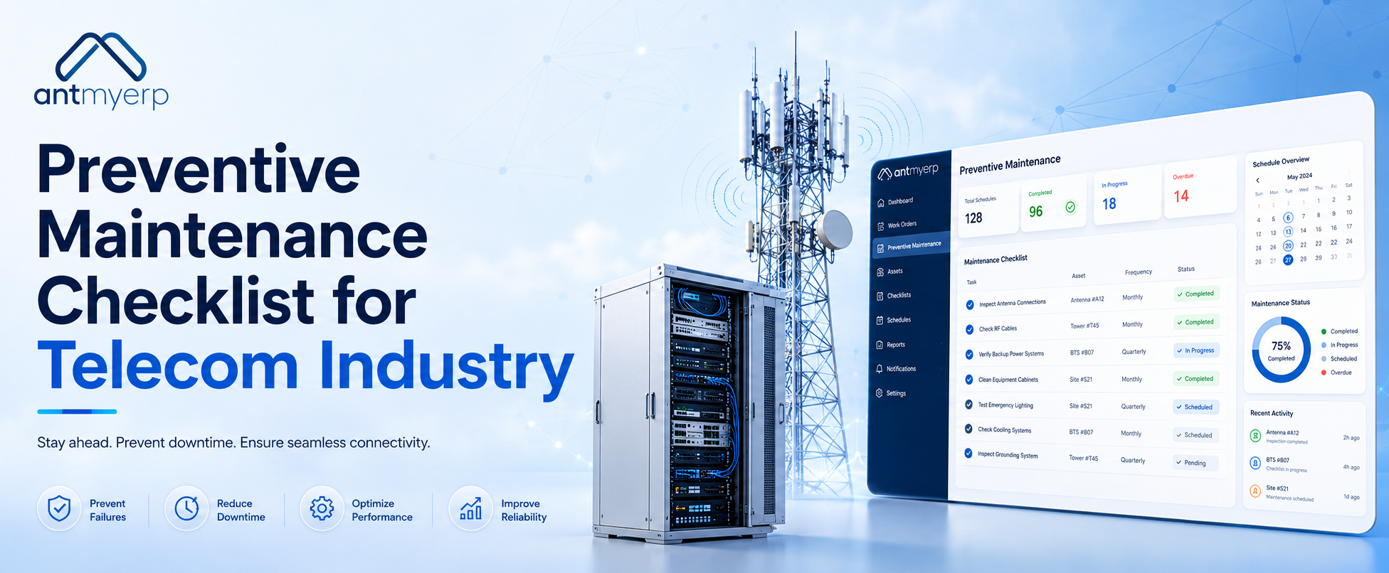 Preventive Maintenance Checklist for Telecom Industry
