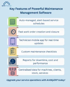 Key Features of Powerful Maintenance Management Software