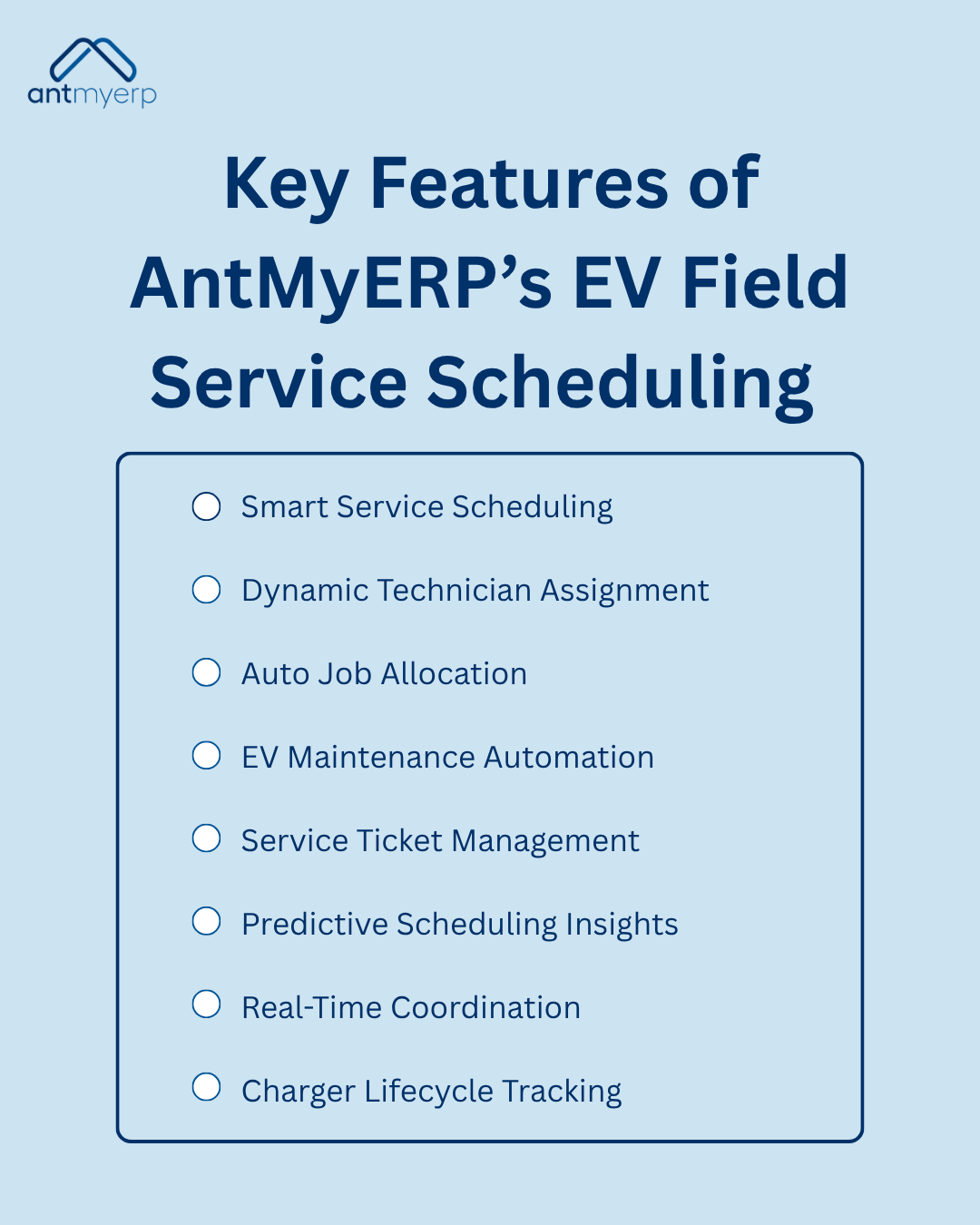 Field Service Scheduling Software for EV Charging