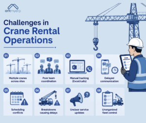 Challenges in Crane Rental Operations