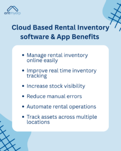 Cloud Based Rental Inventory software