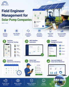 Field Engineer Management for Solar Pump Companies