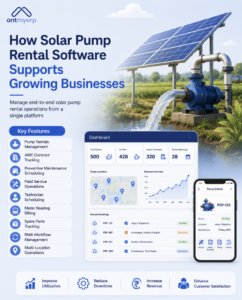 How Solar Pump Rental Software Supports Growing Businesses