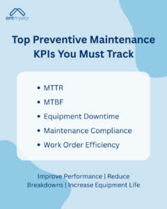 Top Preventive Maintenance KPIs You Must Track