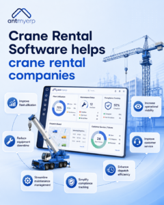 Crane Rental Software helps crane rental companies