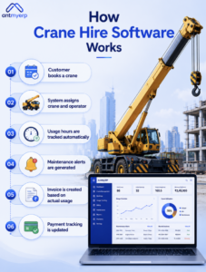 How Crane Hire Software Works