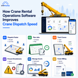 How Crane Rental Operations Software Improves Crane Dispatch Speed