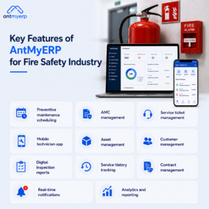 Key Features of AntMyERP for Fire Safety Industry