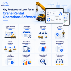 Key Features to Look for in Crane Rental Operations Software
