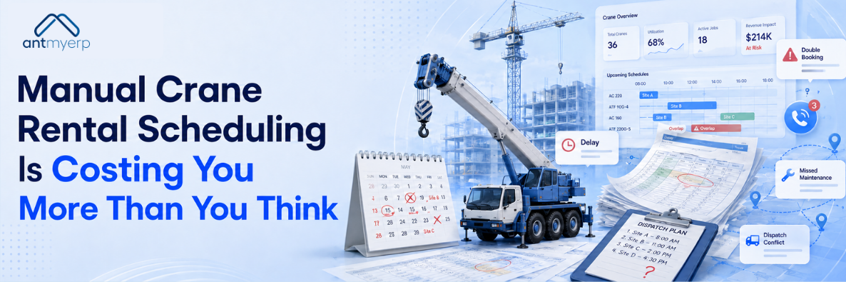 Manual Crane Rental Scheduling Is Costing You More Than You Think