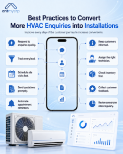 Best Practices to Convert More HVAC Enquiries into Installations