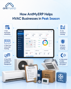 How AntMyERP Helps HVAC Businesses in Peak Season