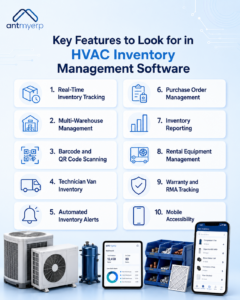 Key Features to Look for in HVAC Inventory Management Software