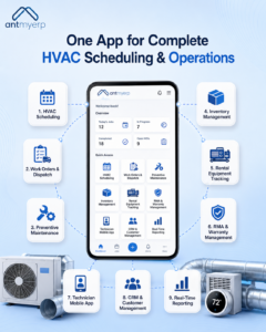 One App for Complete HVAC Scheduling & Operations