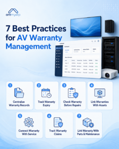 7 Best Practices for AV Warranty Management