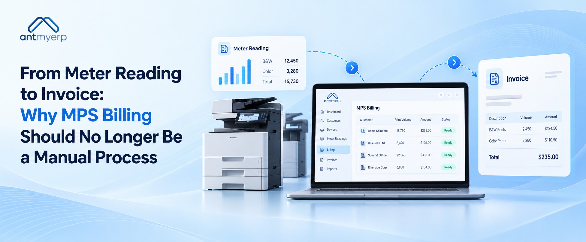 From Meter Reading to Invoice: Why MPS Billing Should No Longer Be a Manual Process
