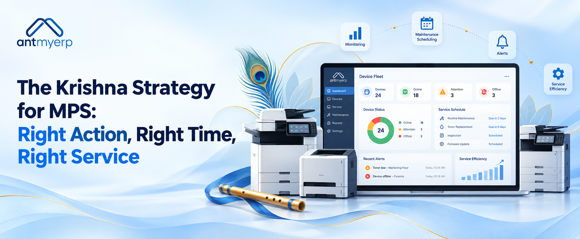The Krishna Strategy for MPS Right Action, Right Time, Right Service