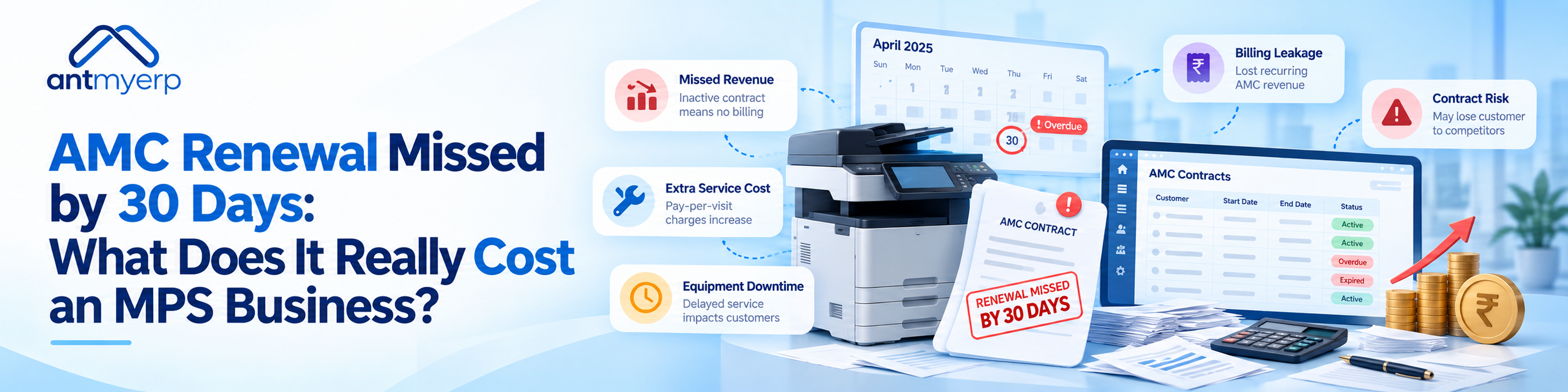 AMC Renewal Missed by 30 Days: What Does It Really Cost an MPS Business?