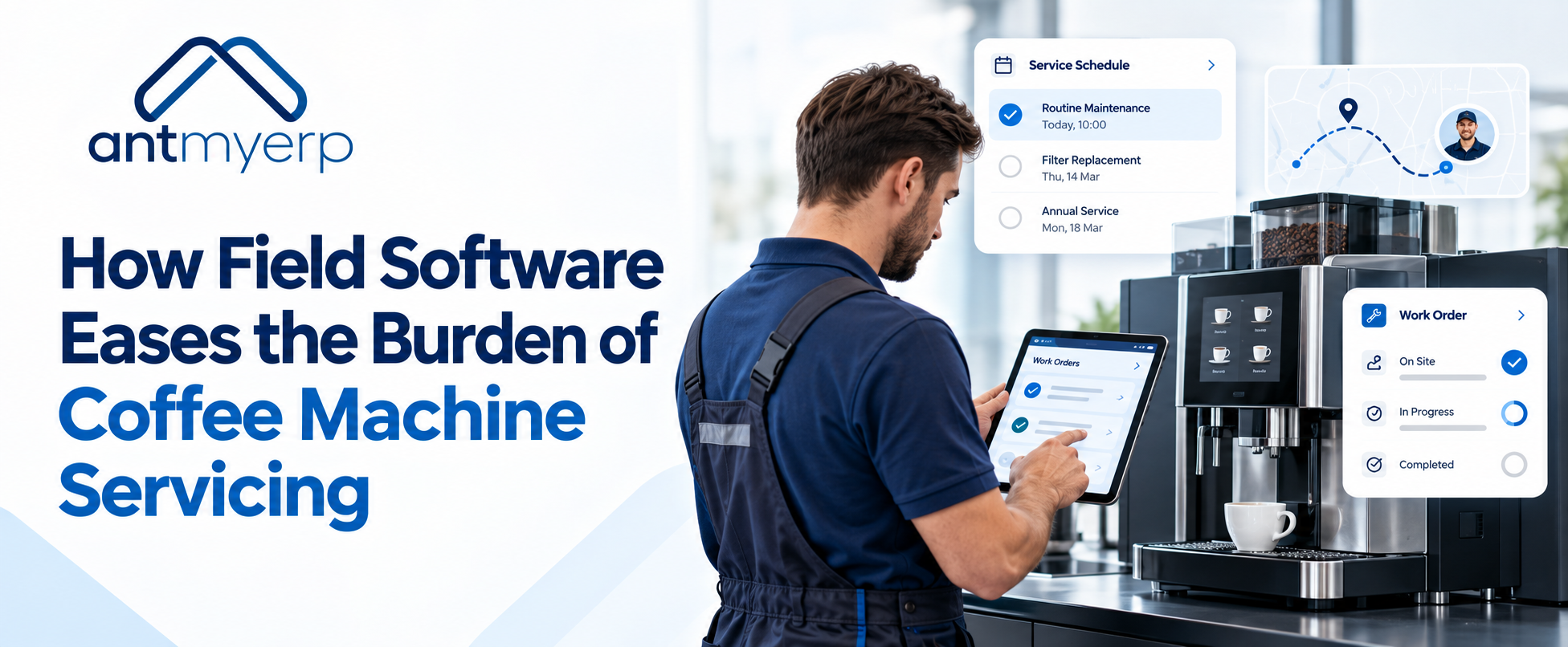 How Field Software Eases the Burden of Coffee Machine Servicing