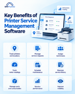Key Benefits of printer service management software