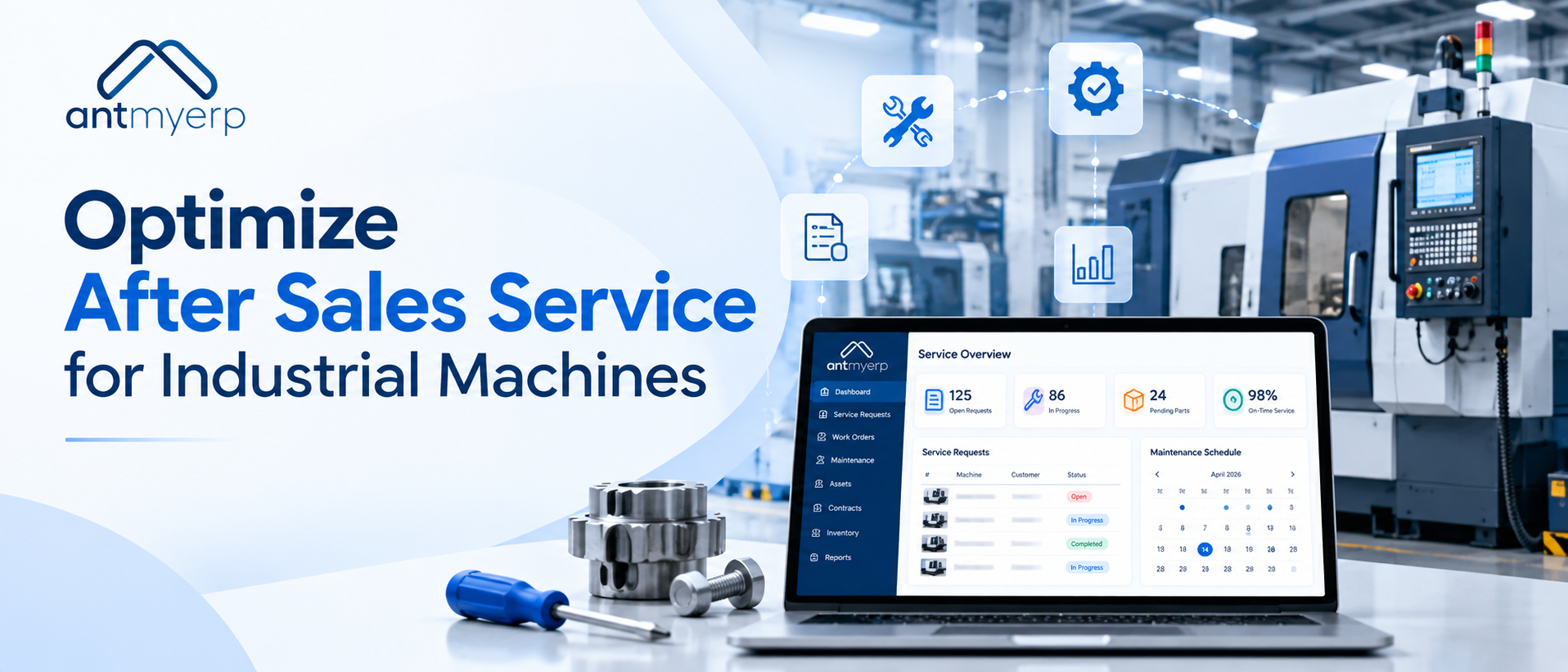 Optimize After Sales Service for Industrial Machines